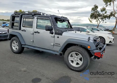 2016 Jeep Wrangler Unlimited Sport из США, поврежденный, VIN 1C4BJWDG7GL109953